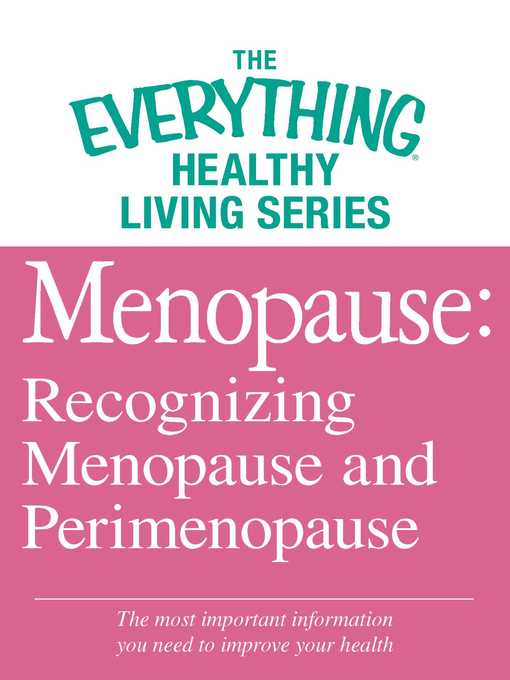 Title details for Menopause by Adams Media - Available